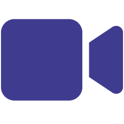 video icon blue