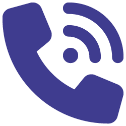 cloud voice calls icon blue